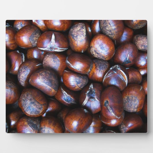 Plaque Photo Châtaignes (Devant)