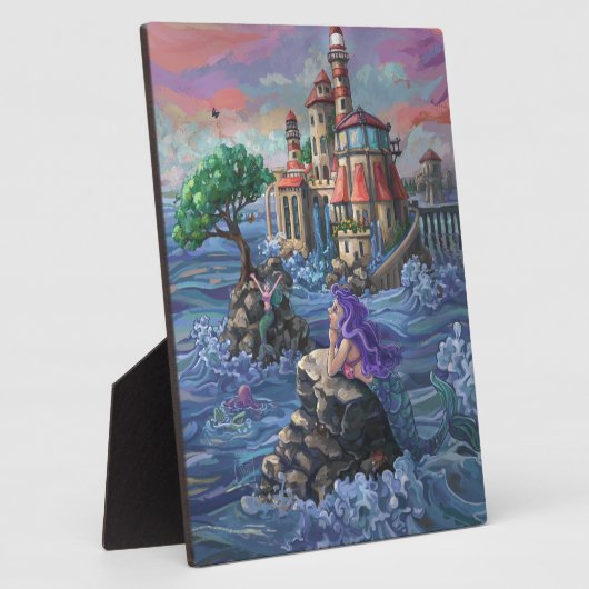 Plaque Photo Château de Mermaid (Côté)