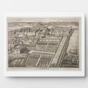 Plaque Photo Château de Windsor, gravé par Johannes Kip (c.1652