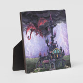 Plaque Photo Château du Dragon (Recto)