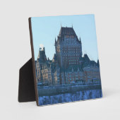 Plaque Photo Château Frontenac, Québec, Canada (Recto)
