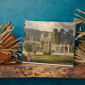 Plaque Photo Château Luscombe, Devon (litho couleur) (Côté)