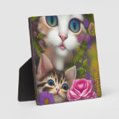Plaque Photo Chatons adorables 8 (Recto)