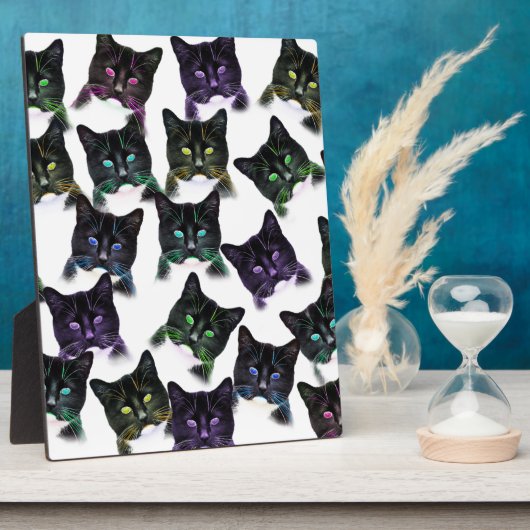 Plaque Photo Chats cool (Côté)