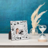 Plaque Photo Chats Motif sans cadre Photo Easel Retour (Insitu)