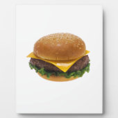 Plaque Photo Cheeseburger (Devant)