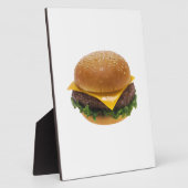 Plaque Photo Cheeseburger (Côté)
