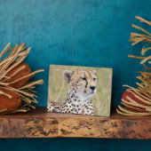 Plaque Photo Cheetah (Côté)