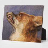 Plaque Photo Chef d'un Fox (Côté)