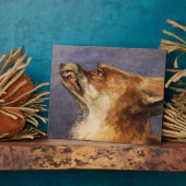 Plaque Photo Chef d'un Fox (Côté)