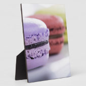 Plaque Photo Chef pâtissier Pastel French Macaron (Côté)