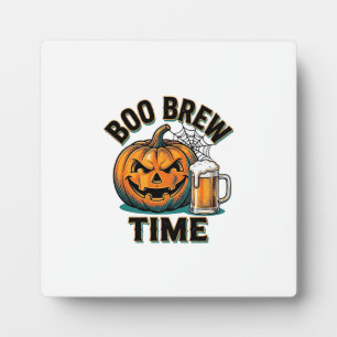 Plaque Photo Chemise de bière Halloween Vintage Pumpkin Party T