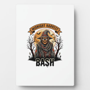 Plaque Photo Chemise de Halloween pour épouvantail Gravure vint