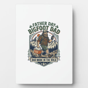 Plaque Photo Chemise de Papa Bigfoot pour la Fête des Pères Myt