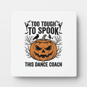 Plaque Photo Chemise de professeur de danse Halloween Pumpkin G