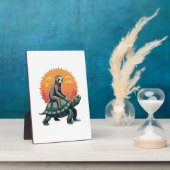 Plaque Photo Chemise de Vélo d'Animal Rétro Tortue de Paresse d (Côté)