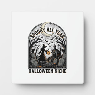 Plaque Photo Chemise Halloween tous les jours Spooky toute l'an