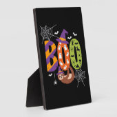 Plaque Photo Chemise T Essentielle Halloween Sloth Boo Lazy (Côté)