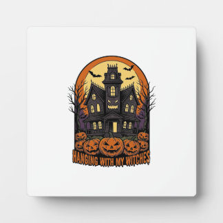 Plaque Photo Chemises Maison Hantée Halloween Amis Sorcières_1