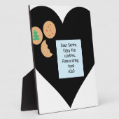 Plaque Photo Cher Père Noël - Apportez des jouets (Côté)