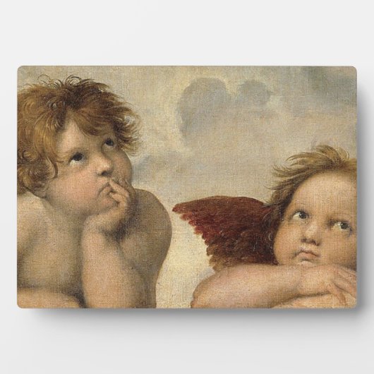 Plaque Photo Chérubins Anges Raphaël (Devant)