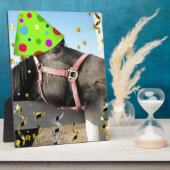 Plaque Photo Cheval de fête (Côté)