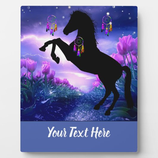 Plaque Photo Cheval Dreamcatcher (Devant)