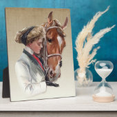 Plaque Photo Cheval favori (Côté)
