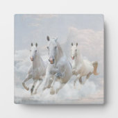 Plaque Photo Chevaux dans les nuages (Devant)