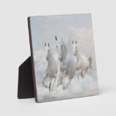 Plaque Photo Chevaux dans les nuages (Recto)