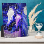 Plaque Photo Chevaux en amour (Côté)