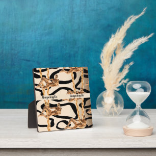 Plaque Photo Chic Wild Unapologetic Luxurious Anniversaire Gift