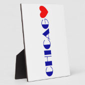 Plaque Photo chicago j'aime (Côté)