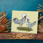 Plaque Photo Chickens de Polish (Côté)