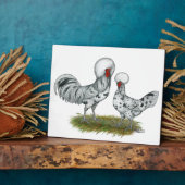 Plaque Photo Chickens de Polish (Côté)