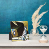 Plaque Photo Chien de l'armée (Insitu)