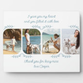 Plaque Photo Chien Maman 4 Vertical Photo Loords Words Cadre Fe (Devant)
