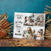 Plaque Photo Chien Mémorial Animaux de compagnie Perte Souvenir (Côté)