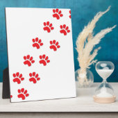Plaque Photo Chien Paws (Côté)