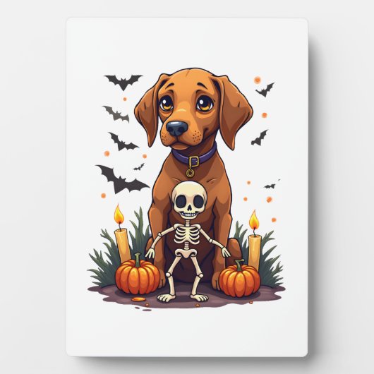 Plaque Photo Chien Voodoo Vizsla (Devant)