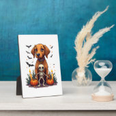 Plaque Photo Chien Voodoo Vizsla (Côté)