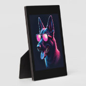 Plaque Photo Chiens Malinois belges T-shirt Malinois (Côté)