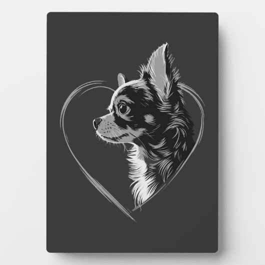 Plaque Photo Chihuahua (Devant)