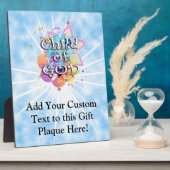 Plaque Photo Child of God (Côté)