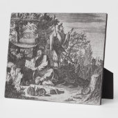 Plaque Photo Chinese Holy Men, illustration de la description (Côté)