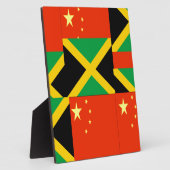 Plaque Photo Chinois-Jamaïcain (Côté)