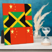 Plaque Photo Chinois-Jamaïcain (Côté)