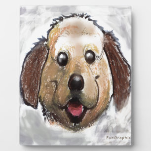 Plaque Photo Chiot