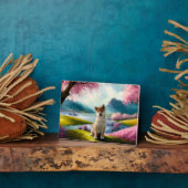 Plaque Photo Chiot de Shiba Inu (Côté)