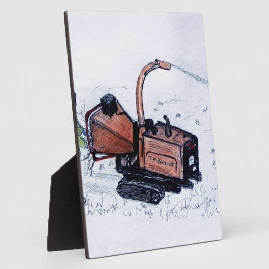 Plaque Photo Chipper de Timberwood (Côté)